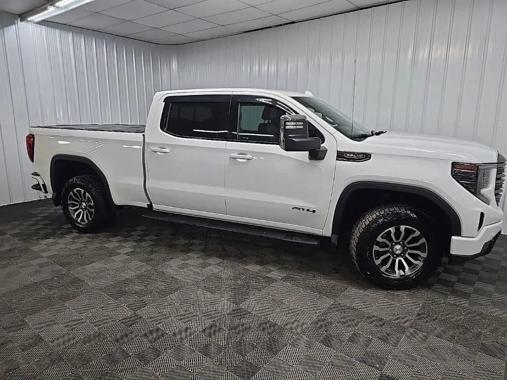 Used 2023 Summit White GMC AT4 image 1