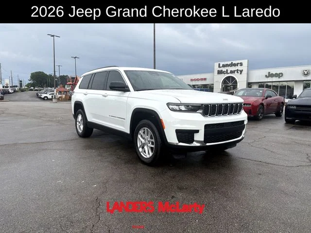 New 2026 Bright White Clear-Coat Exterior Paint Jeep Laredo image 2
