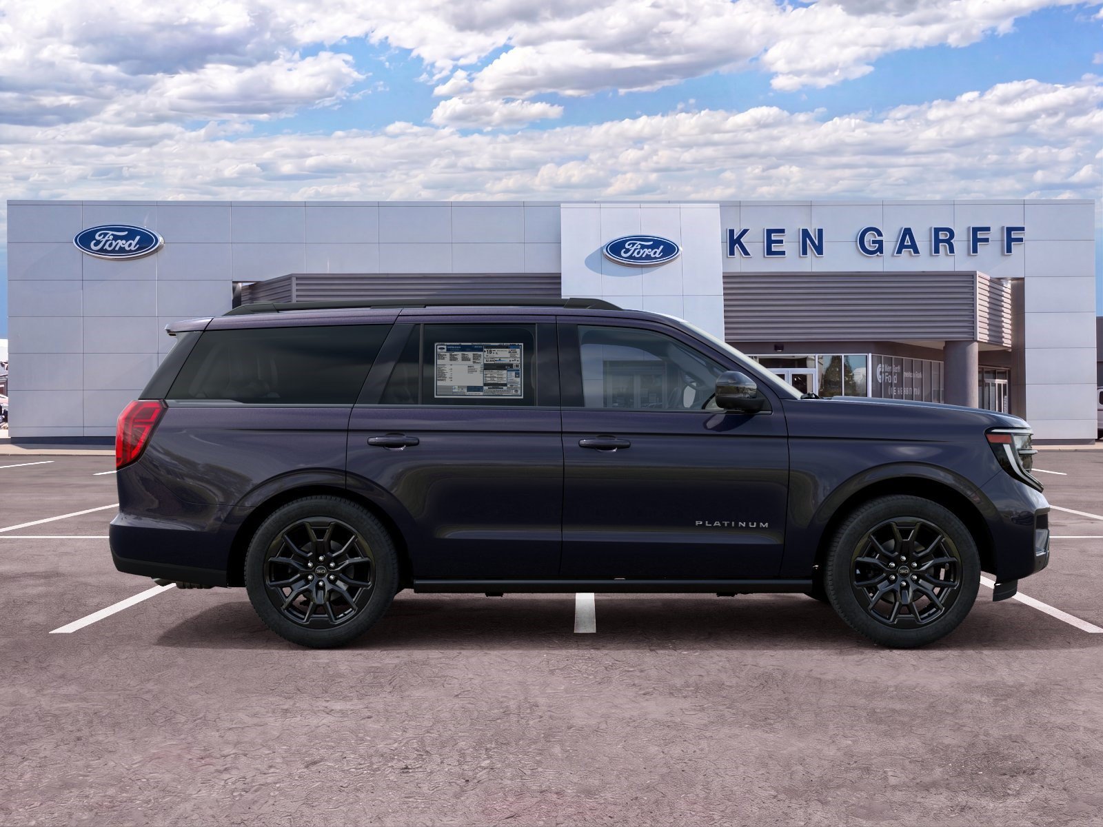 New 2027 Blue Ford Platinum image 5