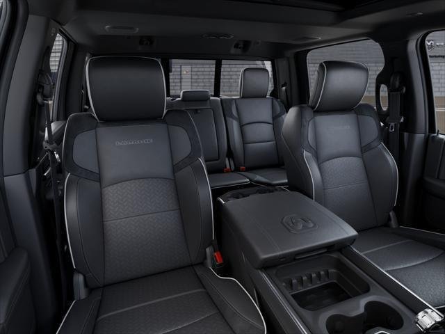 New 2027 Diamond Black Crystal Pearl-Coat Exterior Paint RAM Laramie image 9