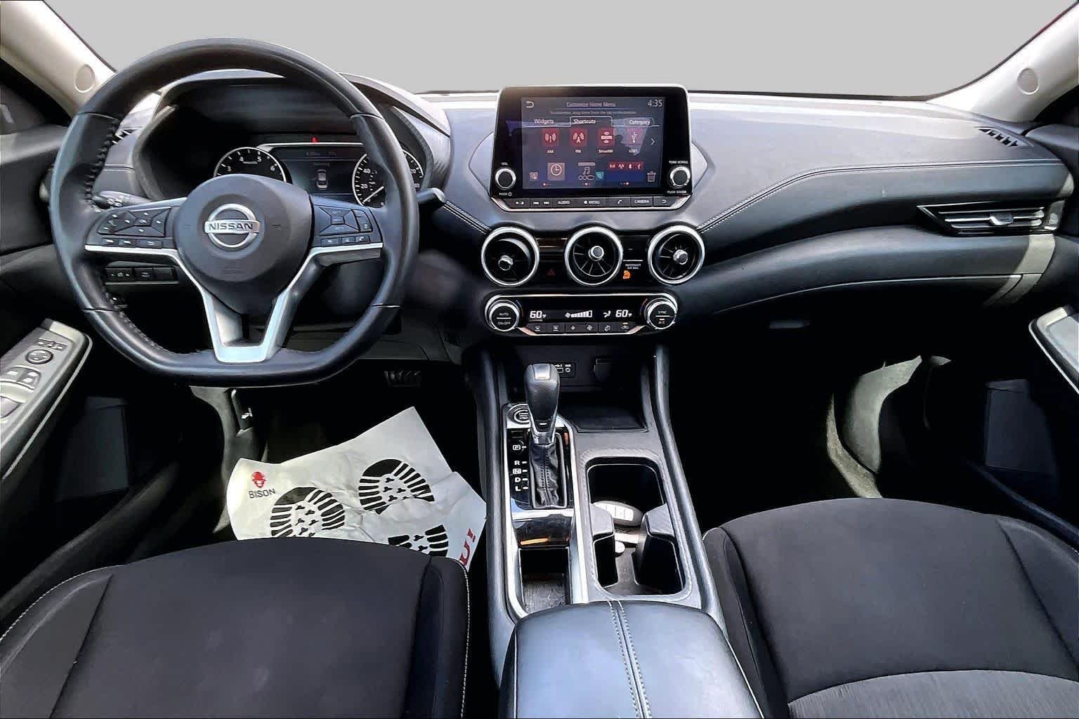 Used 2020 Brilliant Silver Metallic Nissan SV image 16