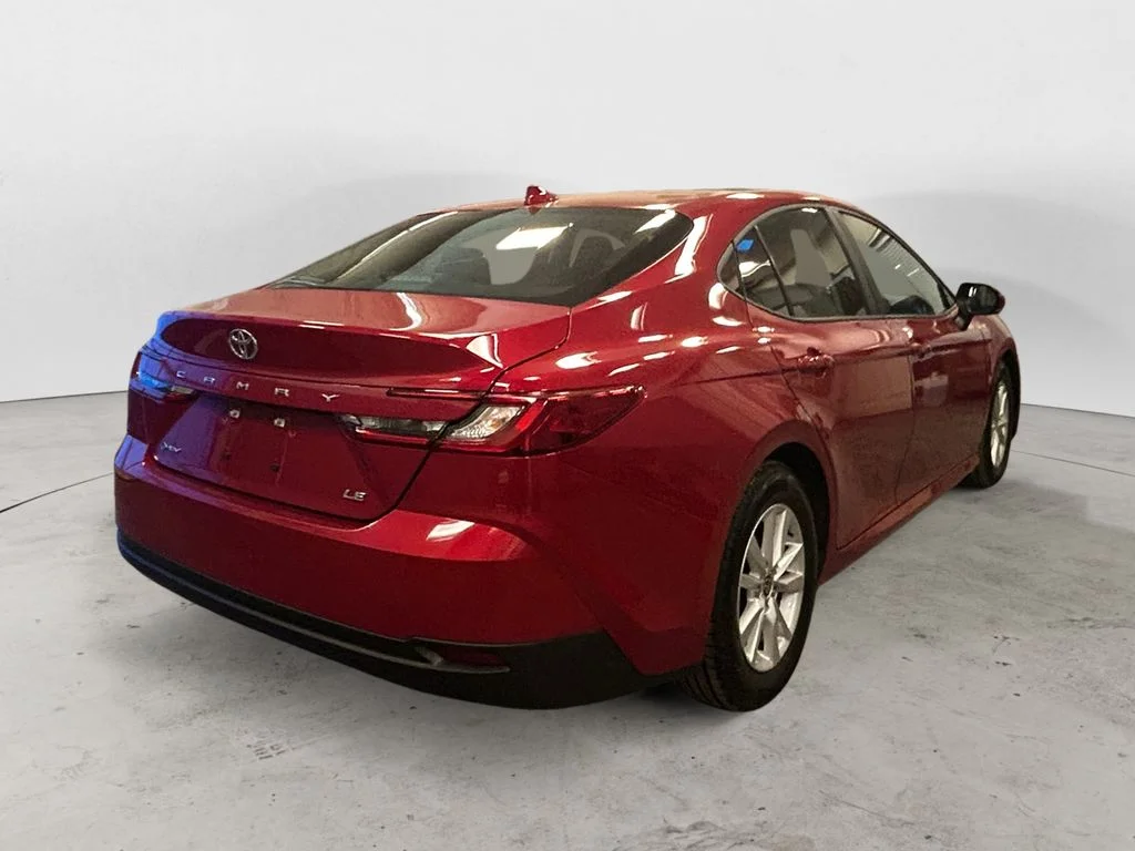 Used 2025 Supersonic Red Toyota LE image 5