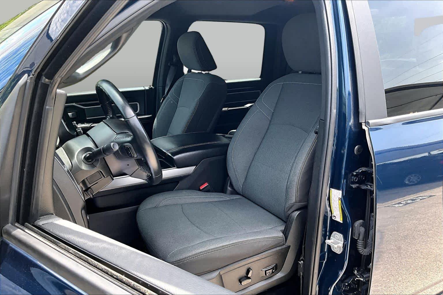 Used 2023 Patriot Blue Pearlcoat Ram Big Horn image 8