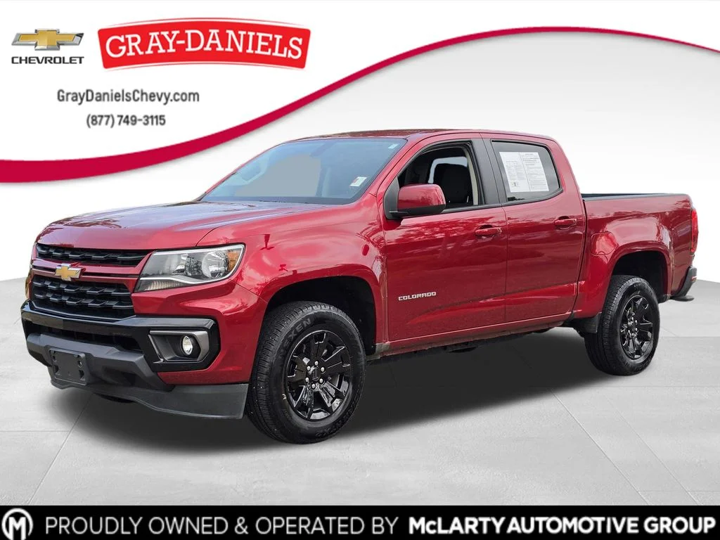 Used 2021 Red Chevrolet LT image 1