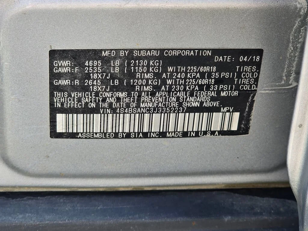 2018 Subaru Outback Limited - Photo 24