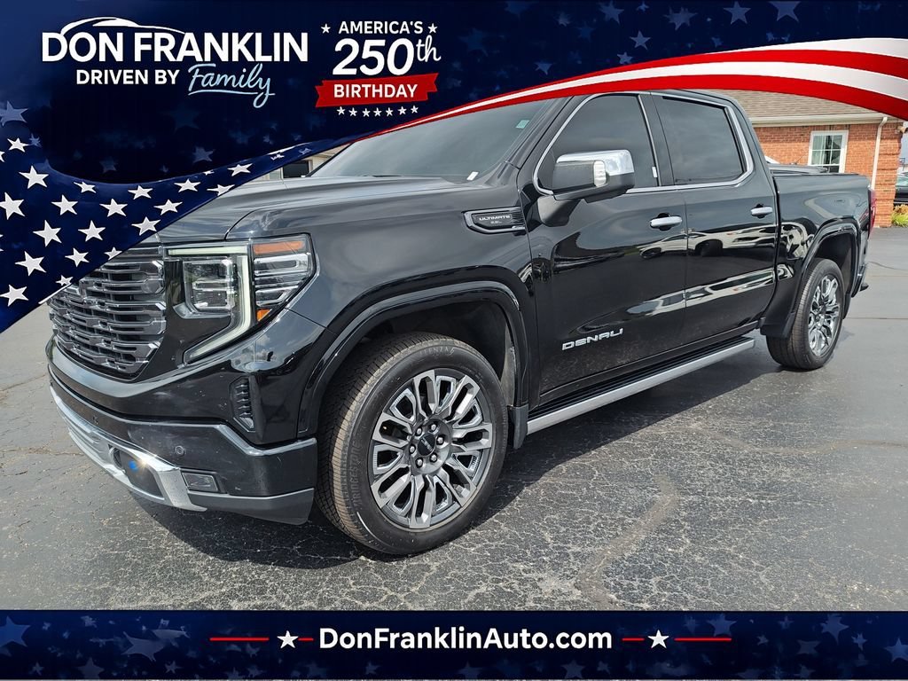 Used 2023 Onyx Black GMC Denali Ultimate image 1