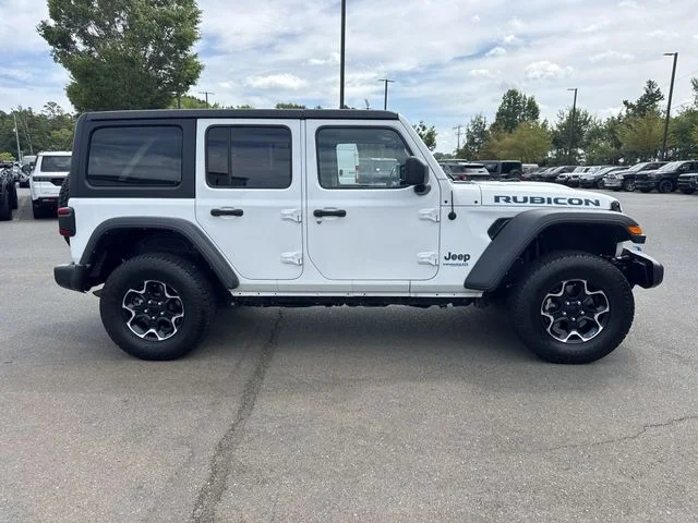 Used 2022 White Jeep Unlimited Rubicon 4xe image 14
