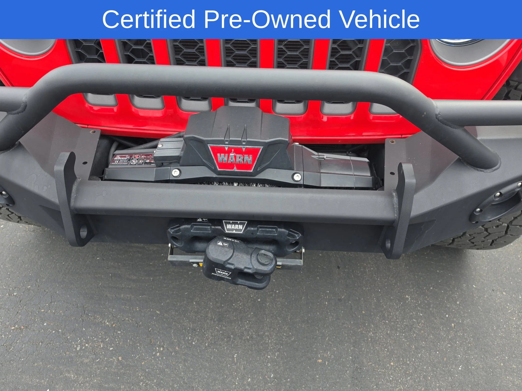 Certified Used 2021 Red Jeep Mojave image 2