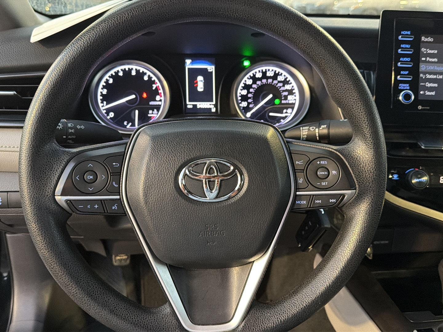 Certified Used 2022 Midnight Black Metallic Toyota LE image 20