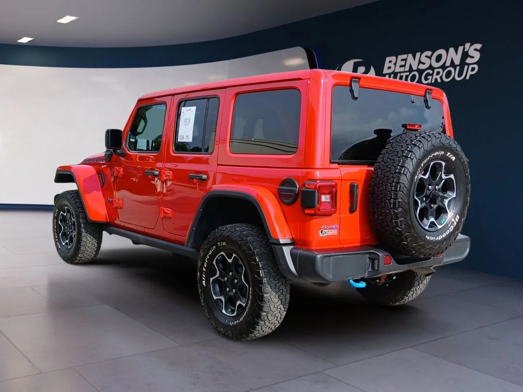 Used 2023 Red Jeep Rubicon 4xe image 3