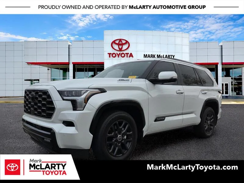 Used 2024 Pearl TOYOTA PLATINUM image 1