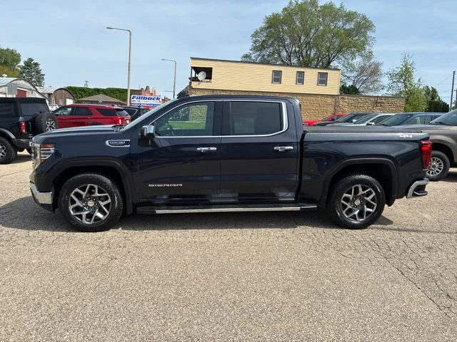 Used 2022 Titanium Rush Metallic GMC SLT image 2
