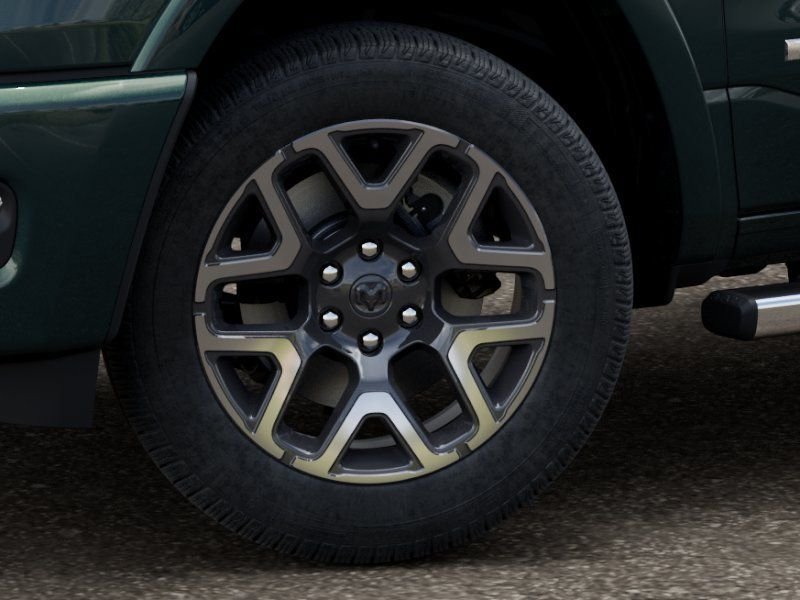 New 2027 Serrano-Green Metallic Exterior Paint RAM Laramie image 8