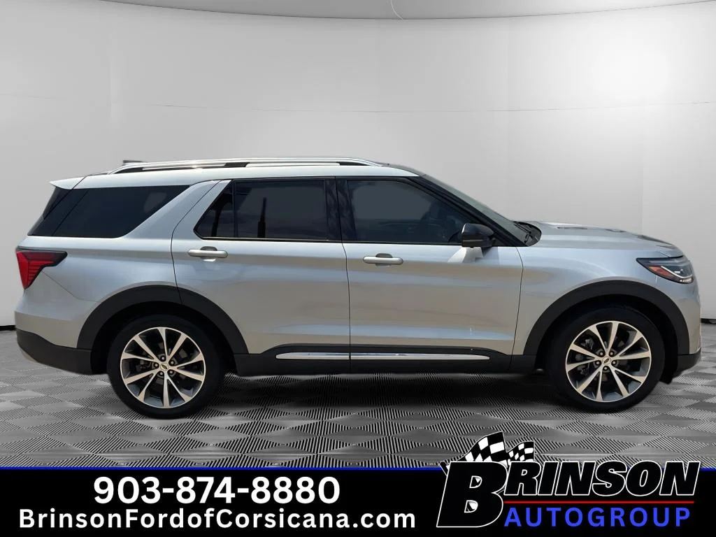 Used 2025 Iconic Silver Metallic Ford Platinum image 8