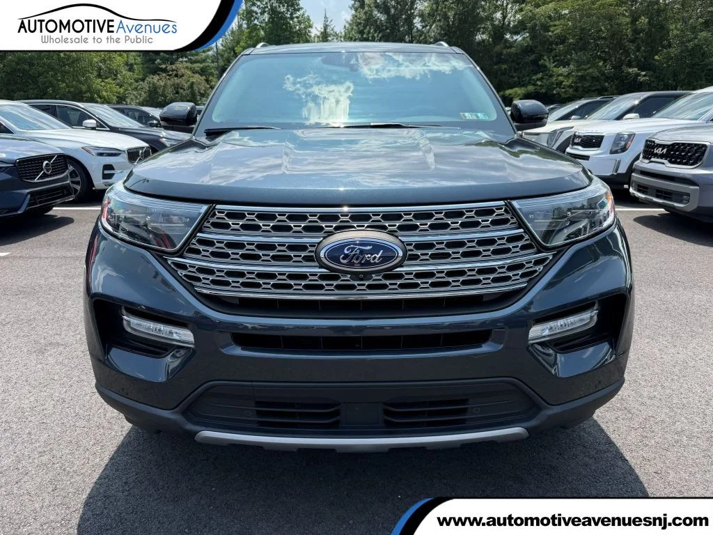 Used 2023 Stone Blue Metallic Ford Limited 4WD image 1
