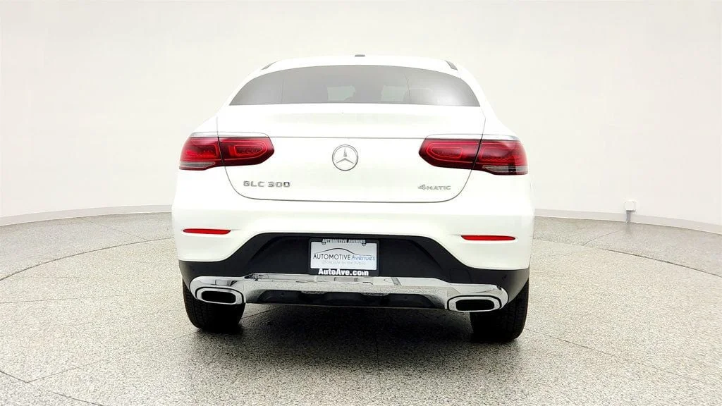 Used 2023 Polar White Mercedes-Benz GLC 300 4MATIC® Coupe w/ Burmester Surround Sound image 6