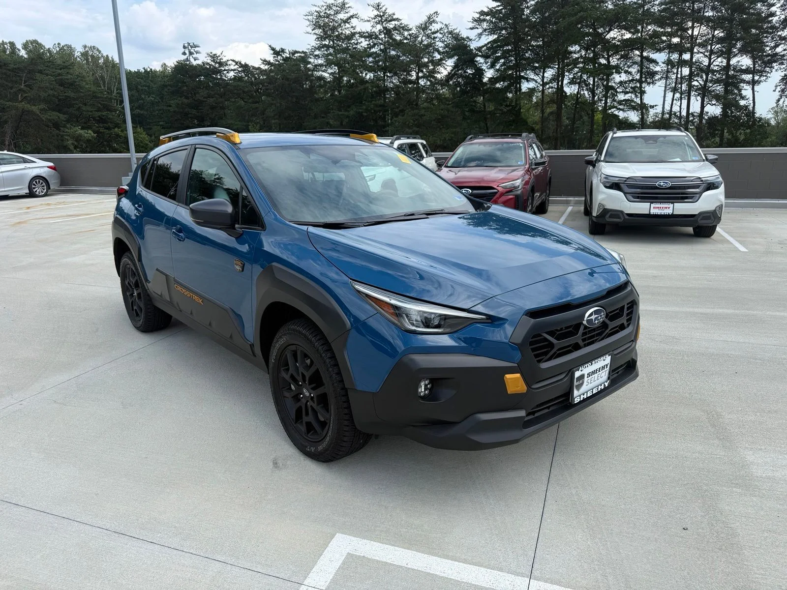 Used 2025 Blue Subaru Wilderness image 1