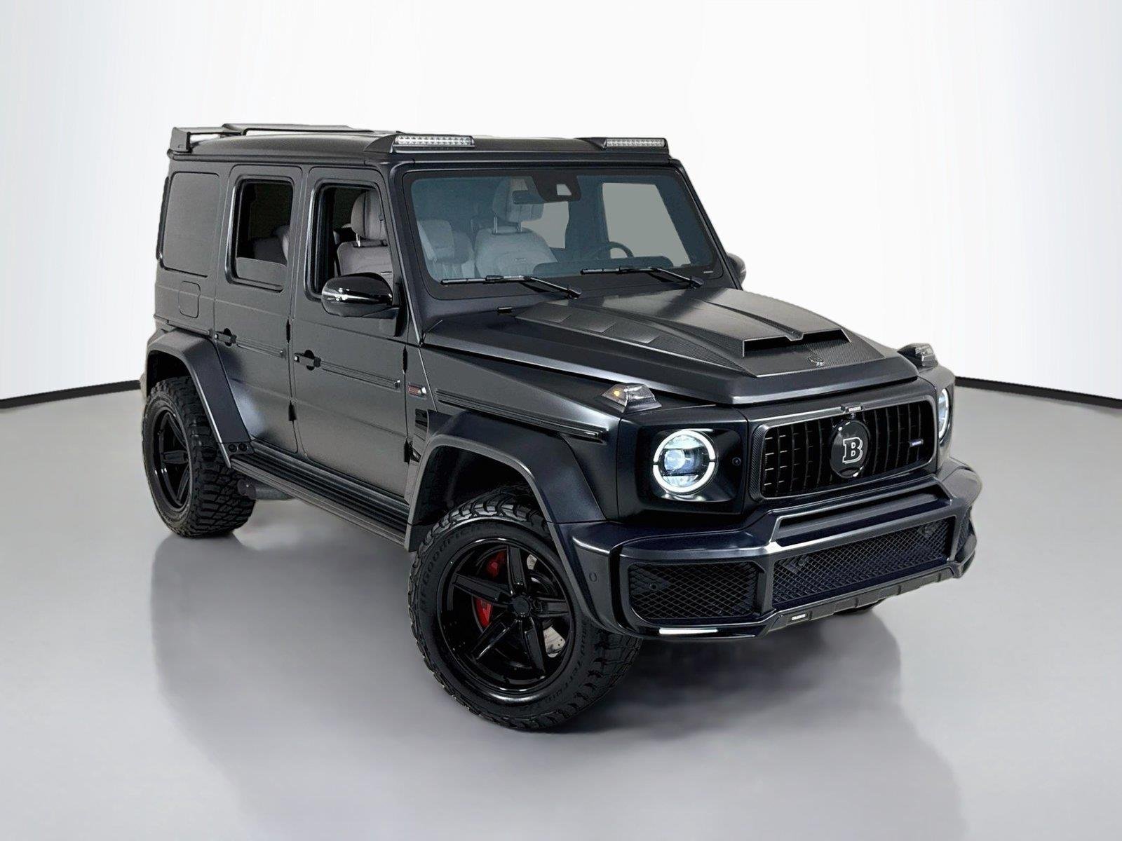 Used 2020 designo Night Black Magno Mercedes-Benz AMG® G 63 | Brabus Widebody | Factory Matte Black image 47