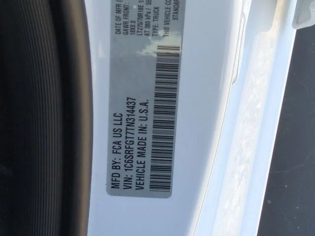New 2026 Bright White Clear-Coat Exterior Paint RAM Warlock image 41