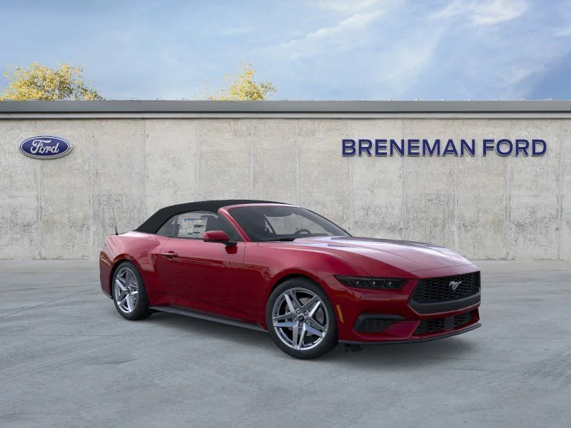 New 2026 Molten Magenta Metallic Tinted Clearcoat Ford EcoBoost® Premium Convertible image 8