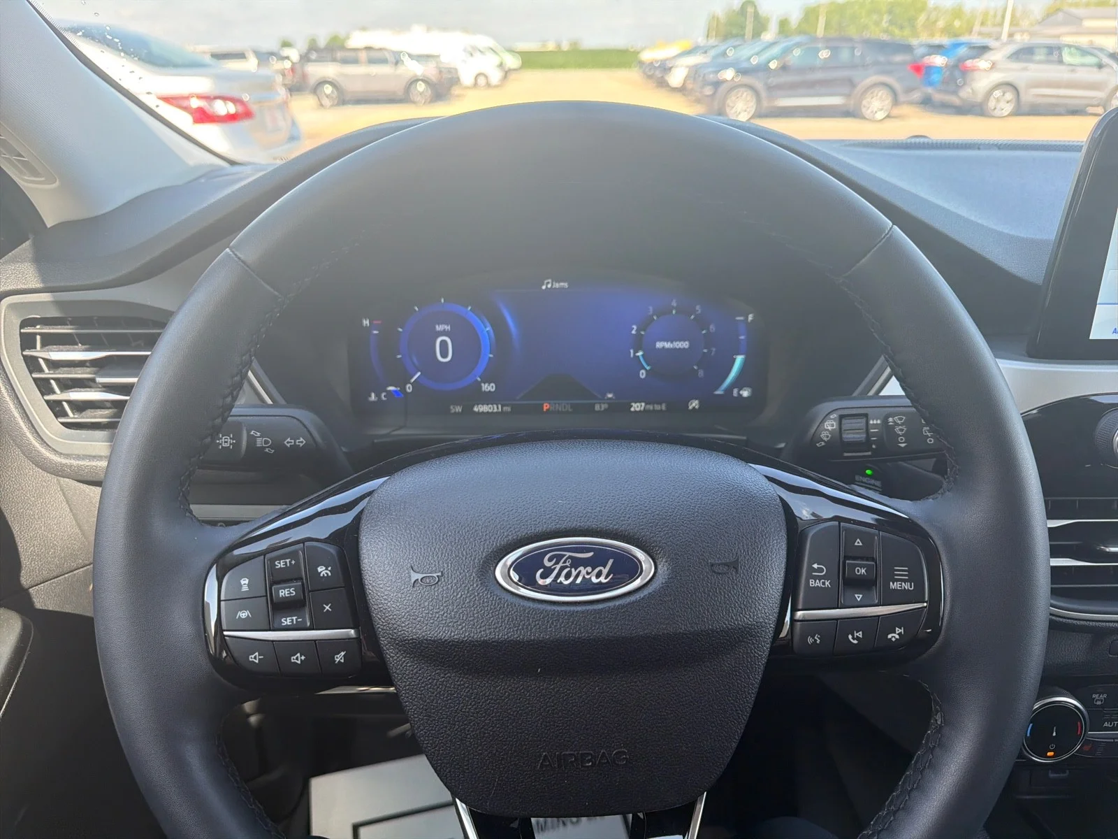 Used 2022 Agate Black Metallic Ford SEL image 11