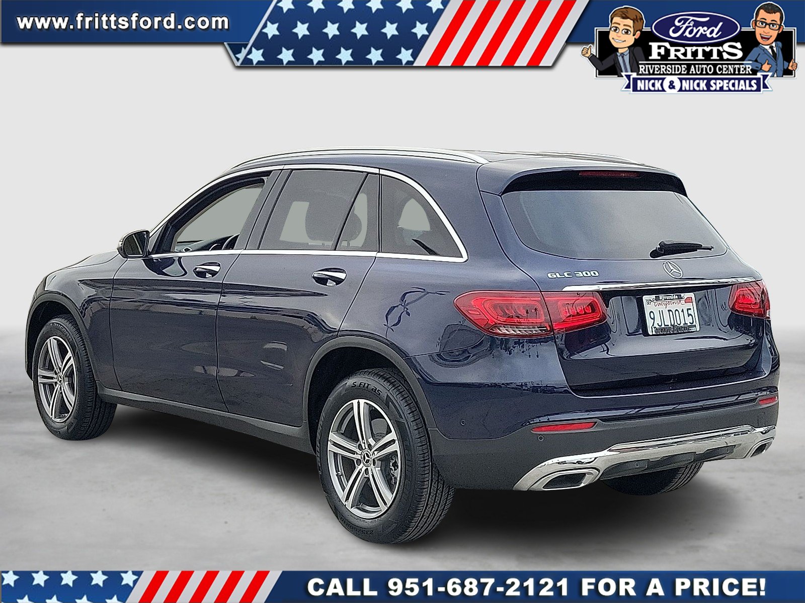 Certified Used 2022 Lunar Blue Metallic Mercedes-Benz SUV image 3
