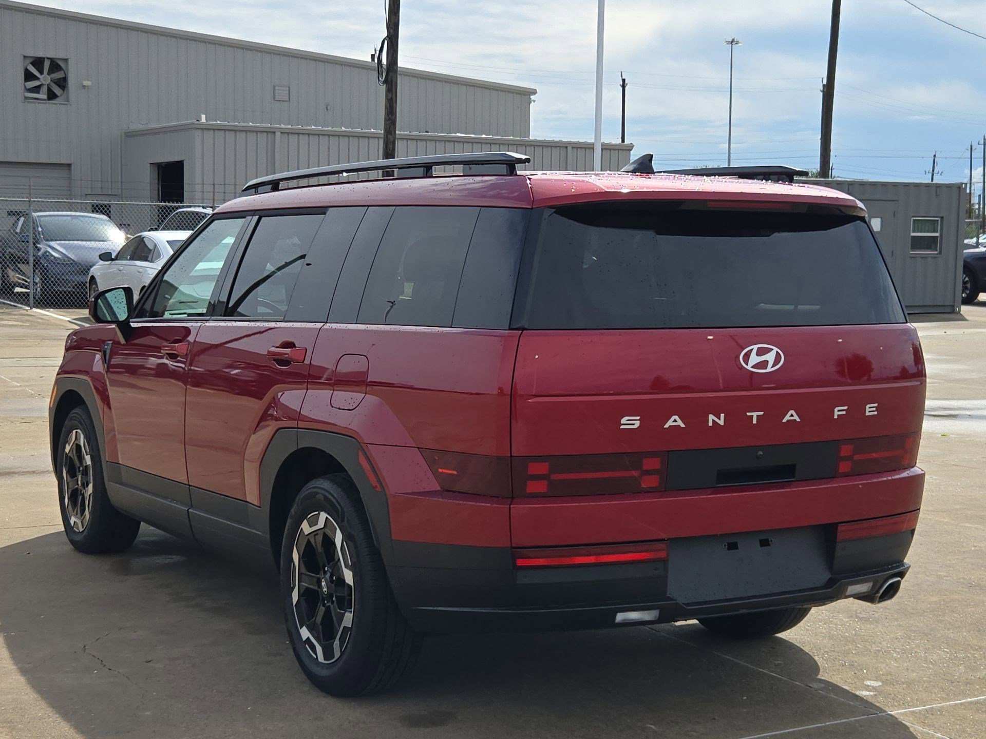Used 2025 Ultimate Red Hyundai SEL image 5