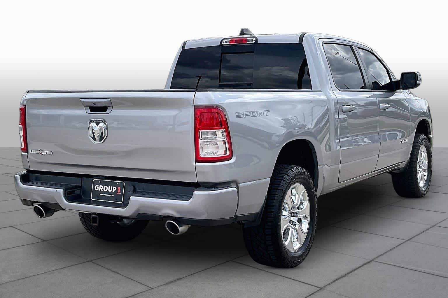 Used 2022 Billet Silver Metallic Clearcoat Ram Lone Star image 11