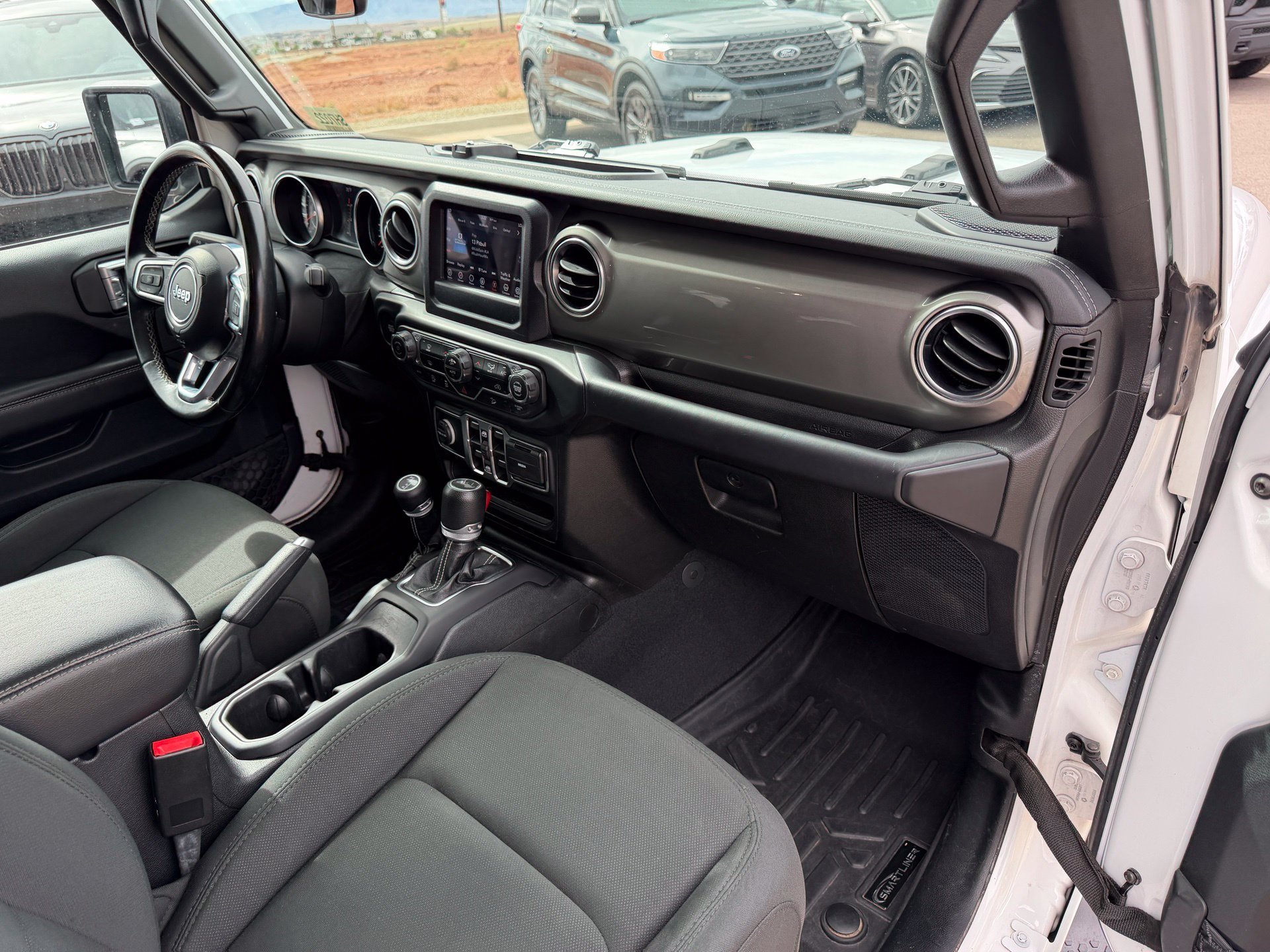 Used 2020 White Jeep Unlimited Sahara image 48
