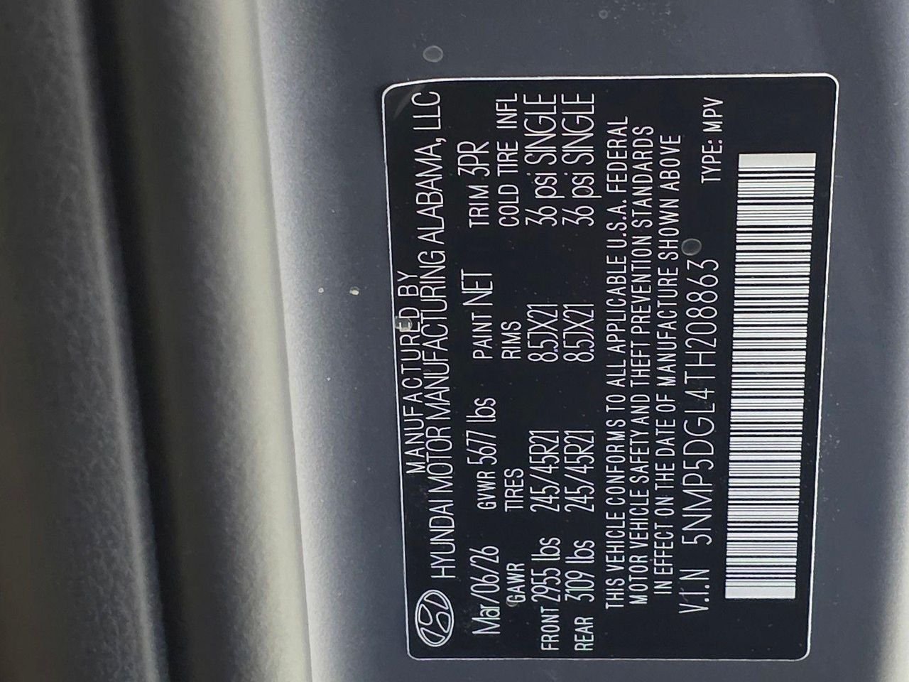 New 2026 Ecotronic Gray Matte Hyundai Calligraphy AWD image 36