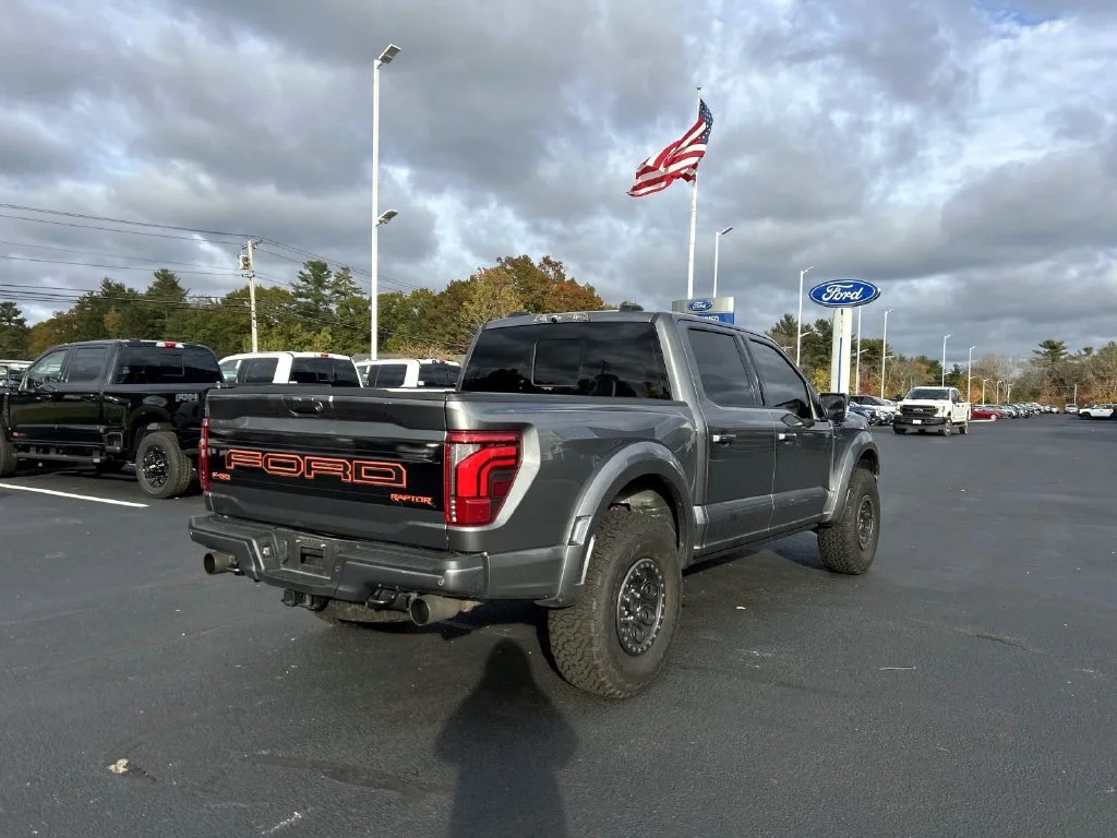 Used 2025 Gray Metallic Ford Raptor image 3