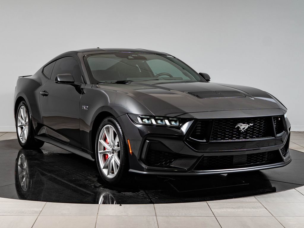 Used 2024 Dark Matter Gray Metallic Ford GT Premium image 12