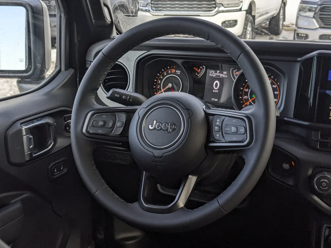 New 2026 Black Jeep Sport S - - 4x4 - 12.3 Display - Freedom 3 Piece HT - Shift on the Fly 4x4 & More! image 14