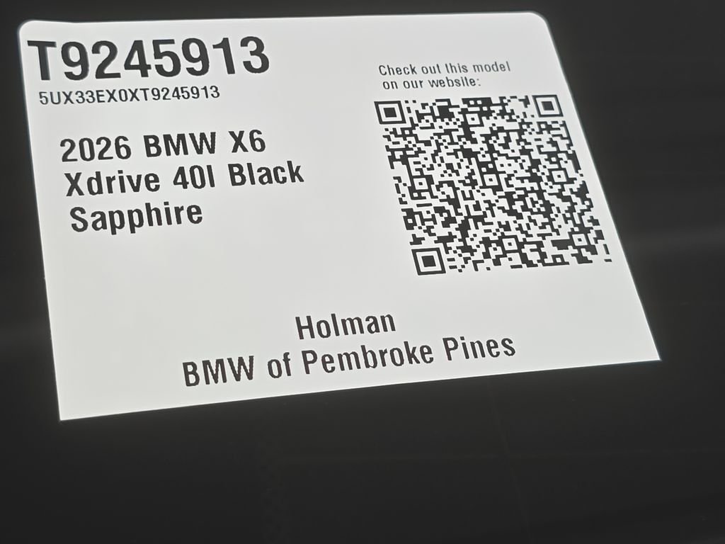 Certified Used 2026 Black Sapphire Metallic BMW xDrive40i image 23