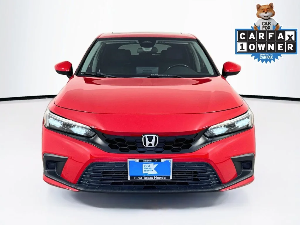 Certified Used 2022 Rallye Red Honda EX-L image 2
