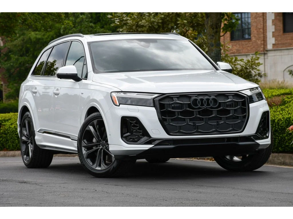 New 2026 Glacier White Metallic Audi S line Premium Plus image 1