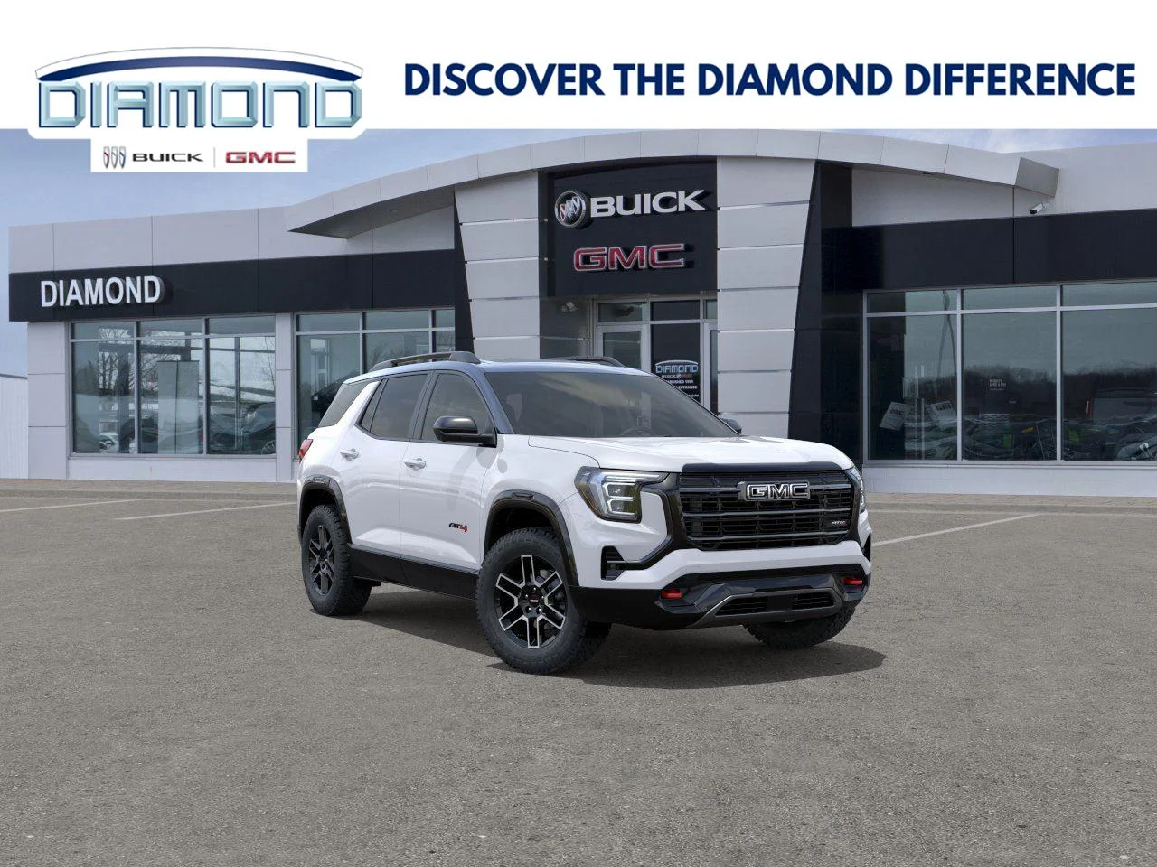 New 2027 Summit White GMC AT4 image 1