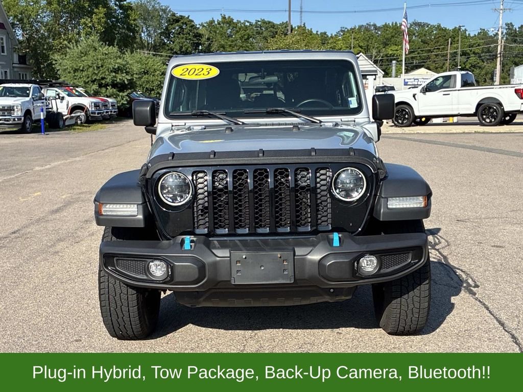 Used 2023 Silver Jeep Willys 4xe image 2