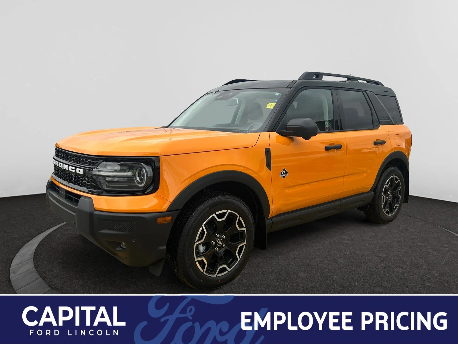 New 2026 Orange Fury Metallic Tri-Coat Ford Outer Banks image 1