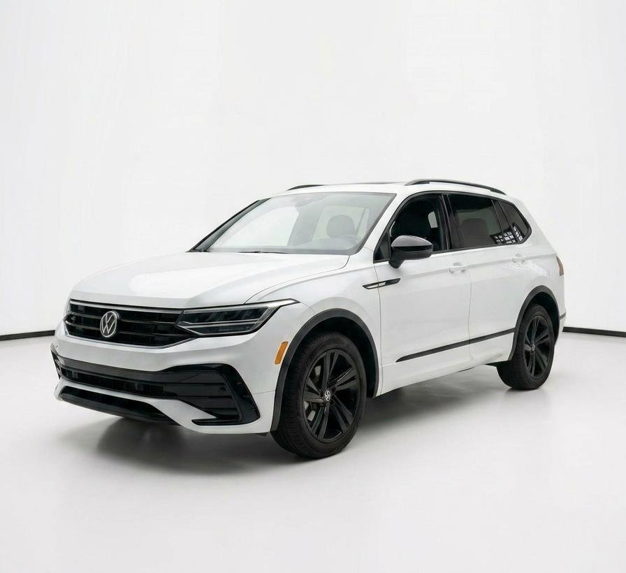 Used 2024 Opal White Pearl Volkswagen SE R-Line Black image 1