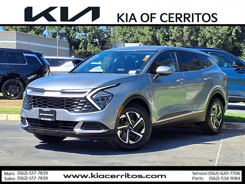 Certified Used 2024 Gray Kia LX image 1