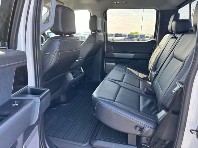 Used 2023 White Metallic Ford Lariat image 6