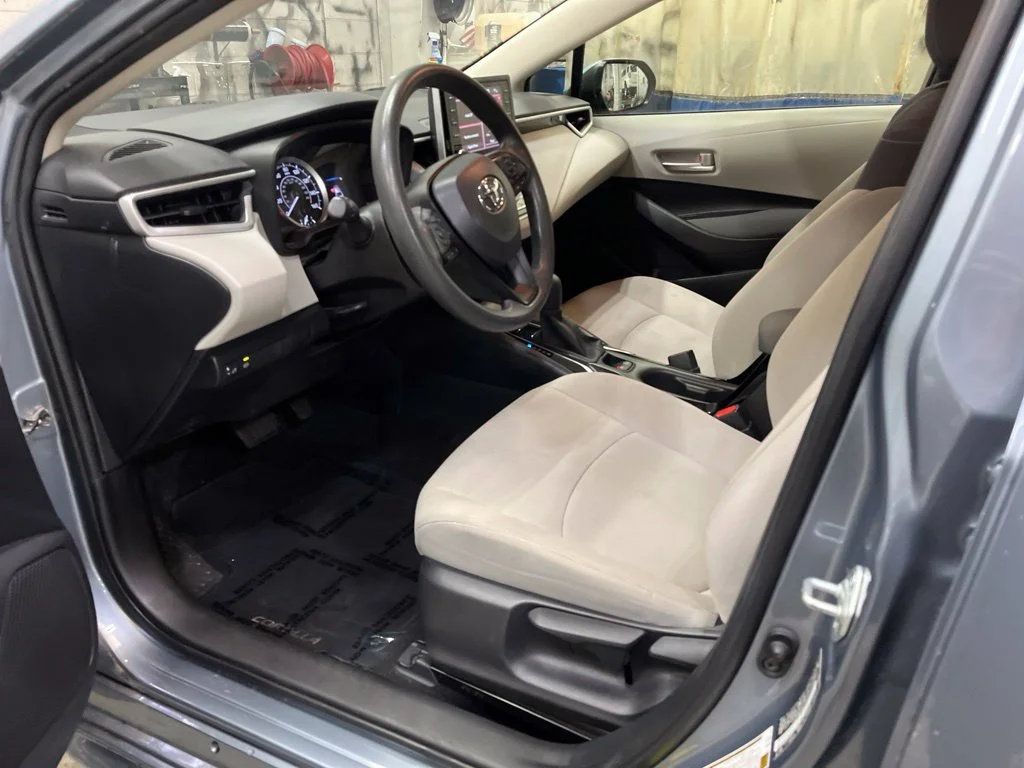 Used 2021 Blue Toyota LE image 11