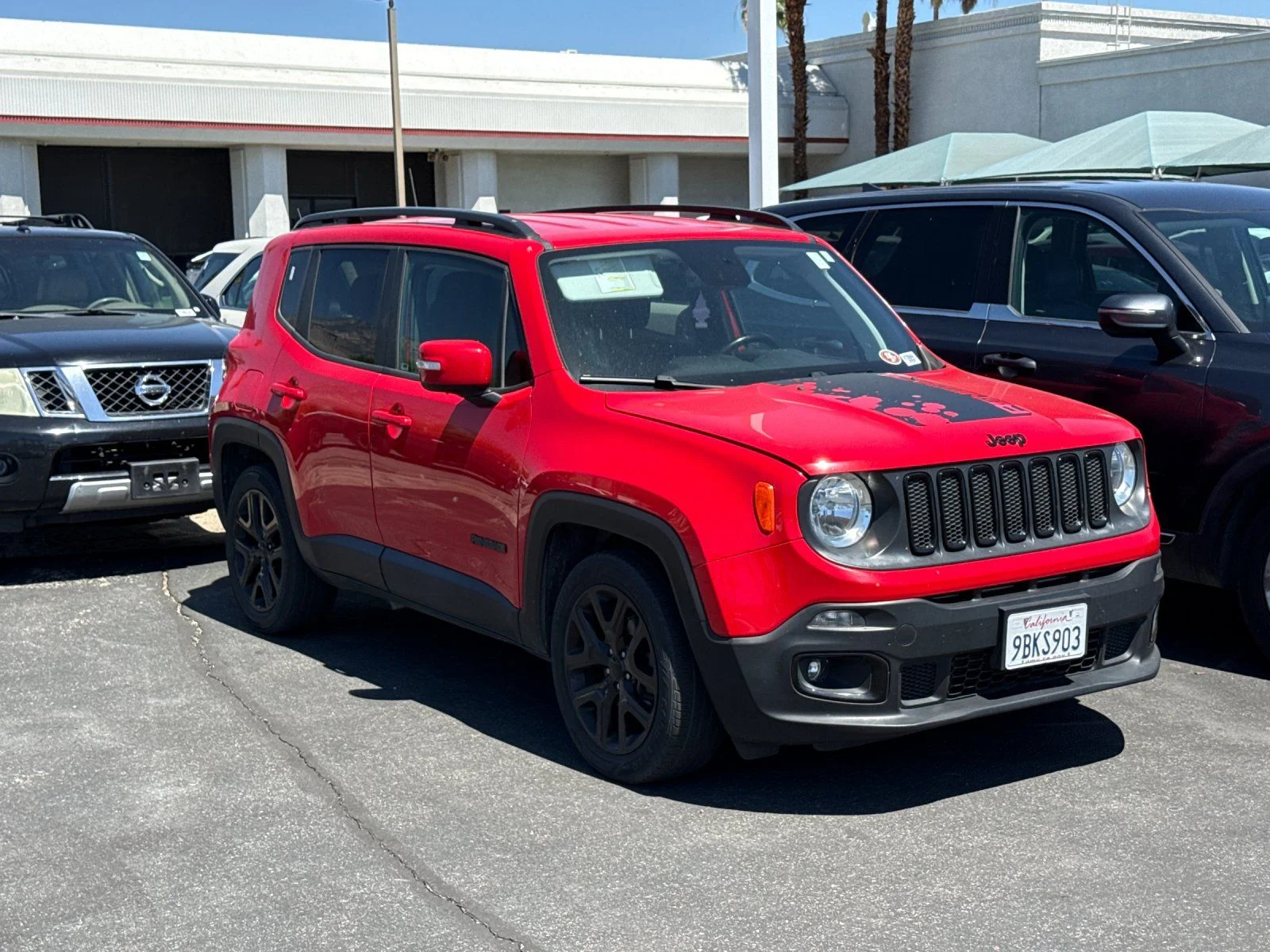 Used 2018 Jeep Renegade Altitude Package with VIN ZACCJABB1JPH18201 for sale in Cathedral City, CA
