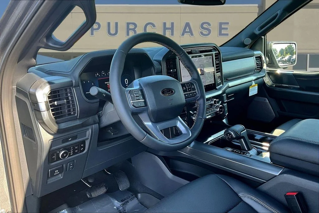New 2026 Carbonized Gray Metallic Ford Lariat® image 7