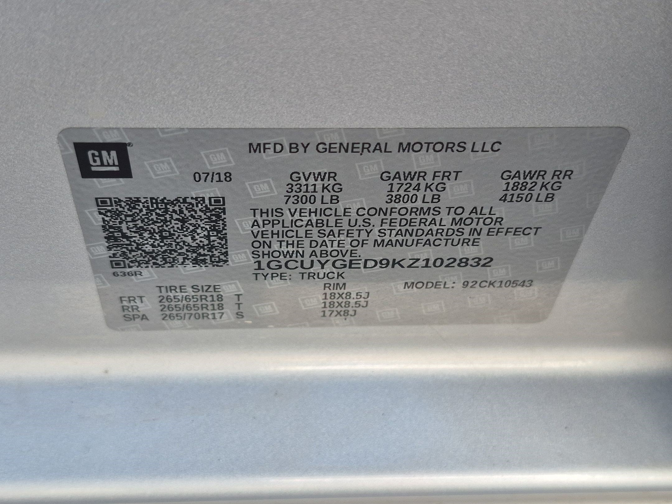 Used 2019 Silver Ice Metallic Chevrolet LTZ image 32