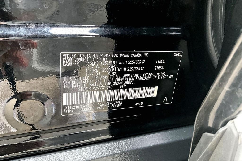 Used 2025 Black Toyota XLE image 34