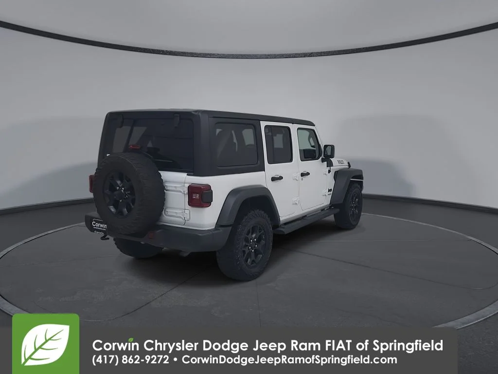Certified Used 2020 White Jeep Unlimited Sport image 13