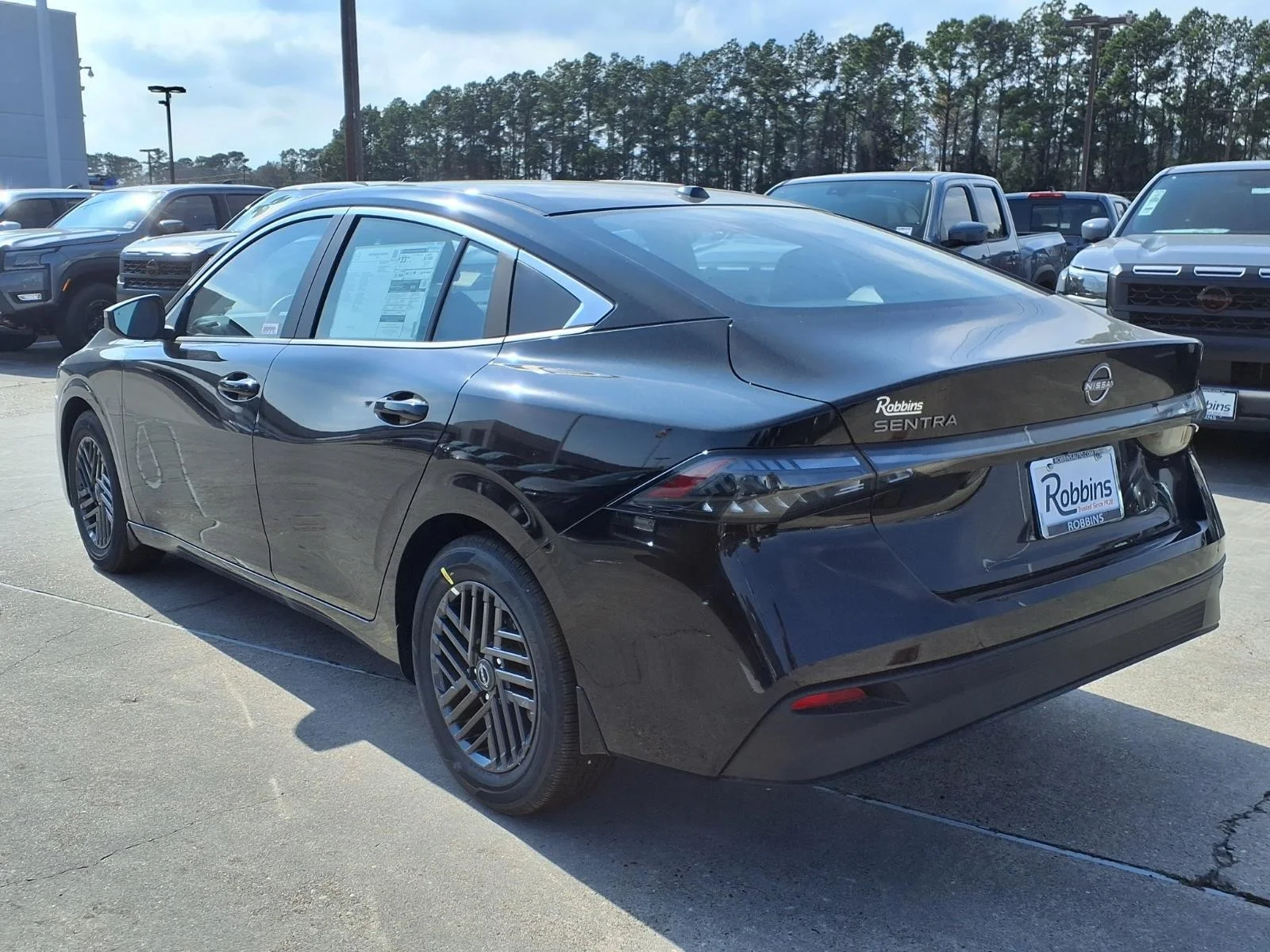2026 Nissan Sentra SV Black at Robbins Nissan