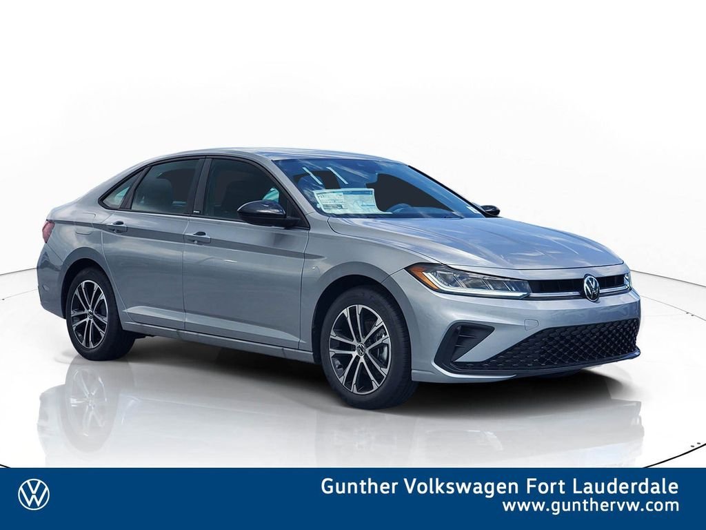 New 2026 Silver Volkswagen 1.5T Sport image 1